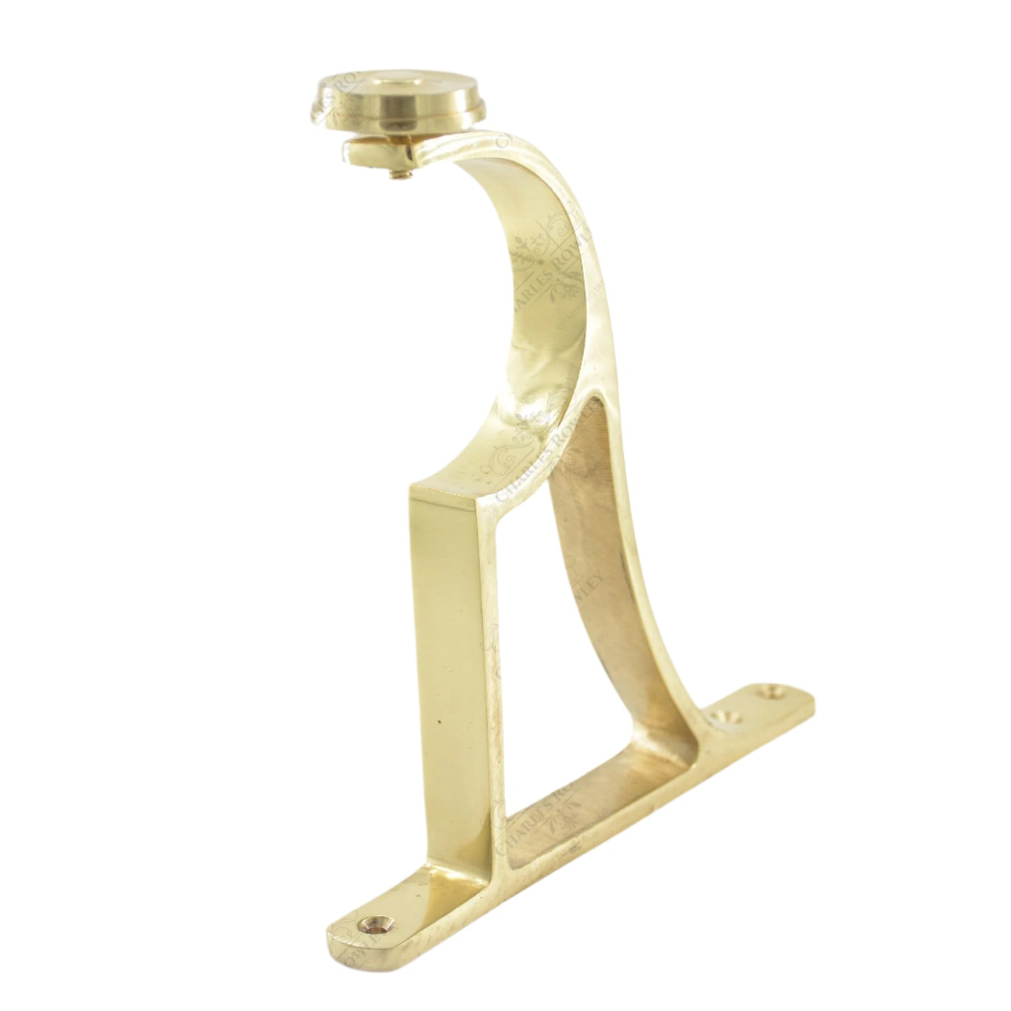 10cm Projection End Bracket, Solid End Bracket For Curtain Pole