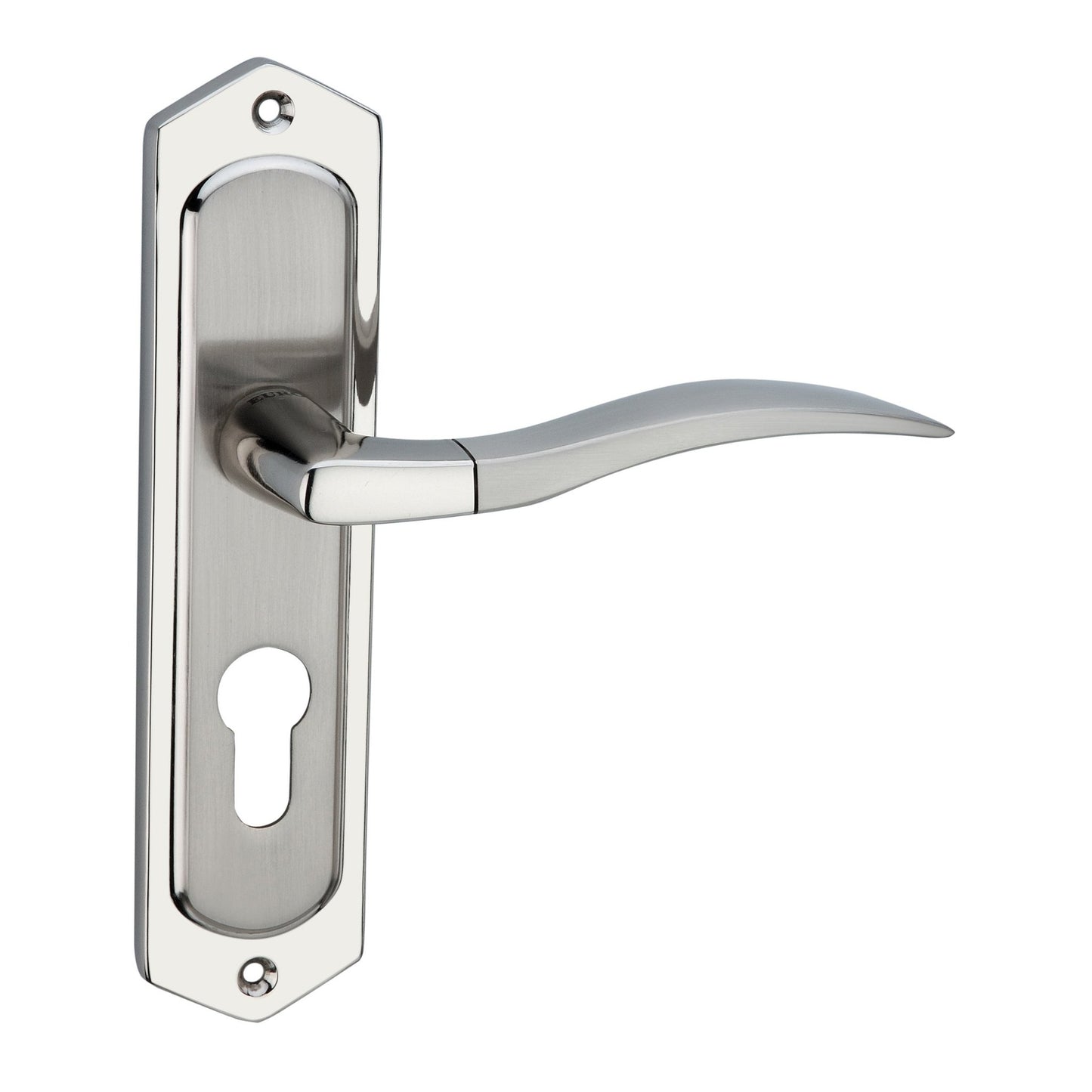 Zinc Mortice Door Handle Strong Zinc Finish Door Handle (175mm)