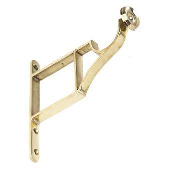 Extended Standard End Bracket, Strong Bracket For Curtain Pole Holder