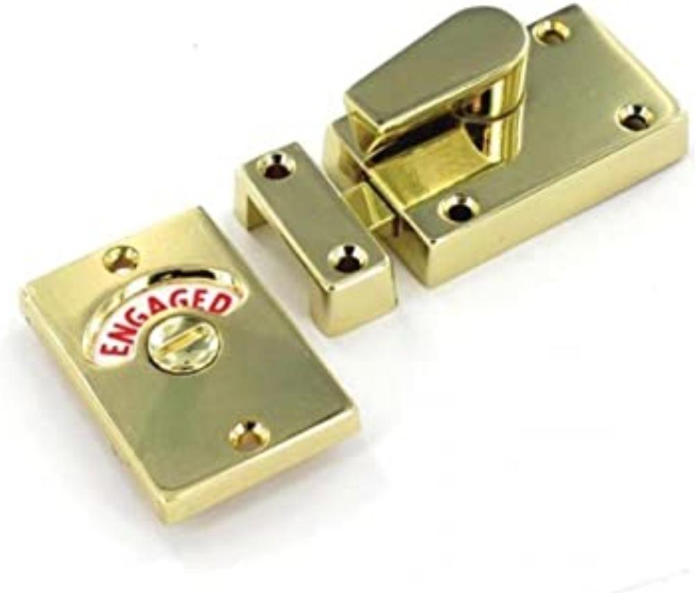 Bathroom Indicator Locks, Strong And Durable Indicator In Chrome Finish