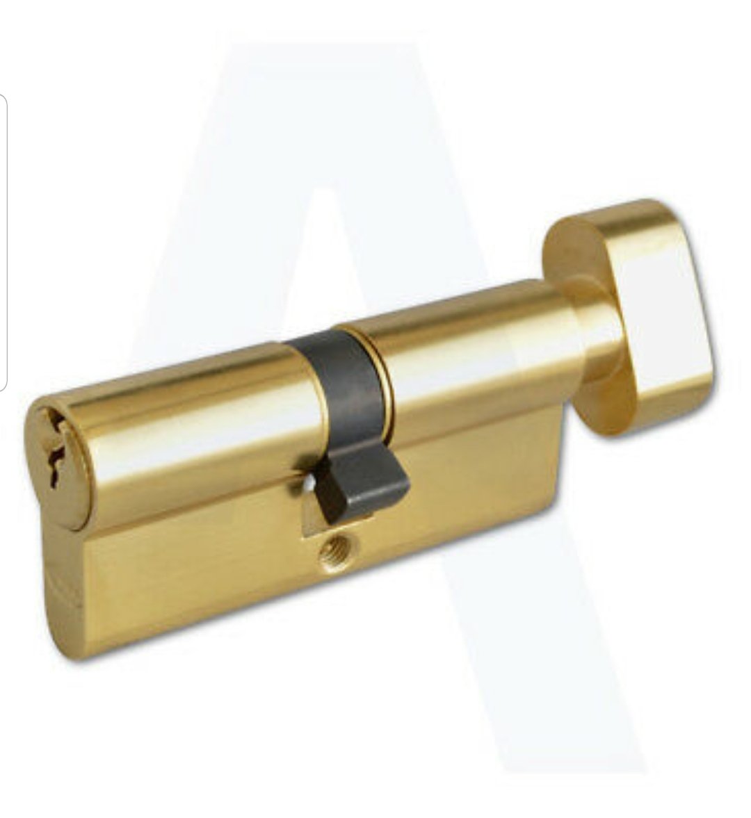 Brass Thumb Turn Door Locks, Durable And Strong Thumb Turn Lock (80mm)