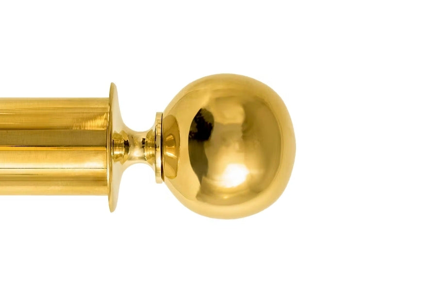 1970 Plain Ball Brass Finials Strong And Unique Brass Plain Finials