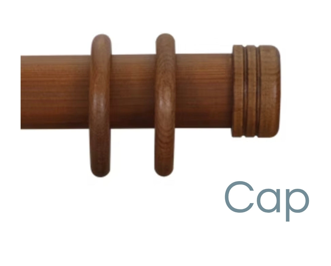 63mm Wooden Cap Finial