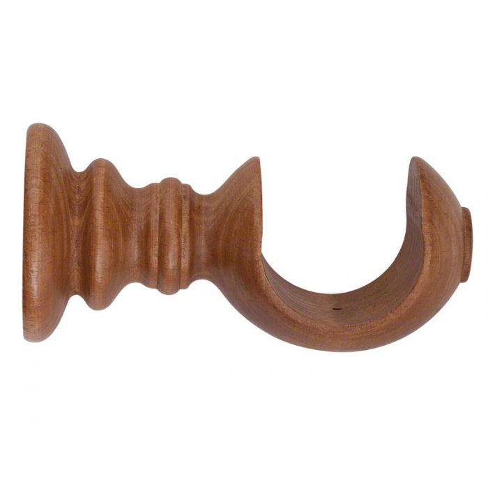 50mm Beehive Wooden Curtain Pole set
