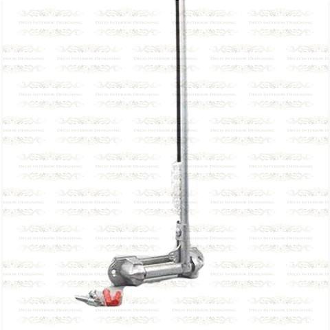 Silver Dormer Rod, Quality Dormer Rod With Complete Screw Kit (66cm)