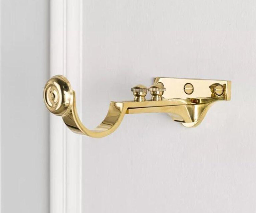 Type "48" Adjustable Centre Bracket, Curtain Pole Bracket