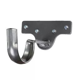 Standard Pole Centre Bracket Strong And Durable Centre Bracket (Pewter Finish)