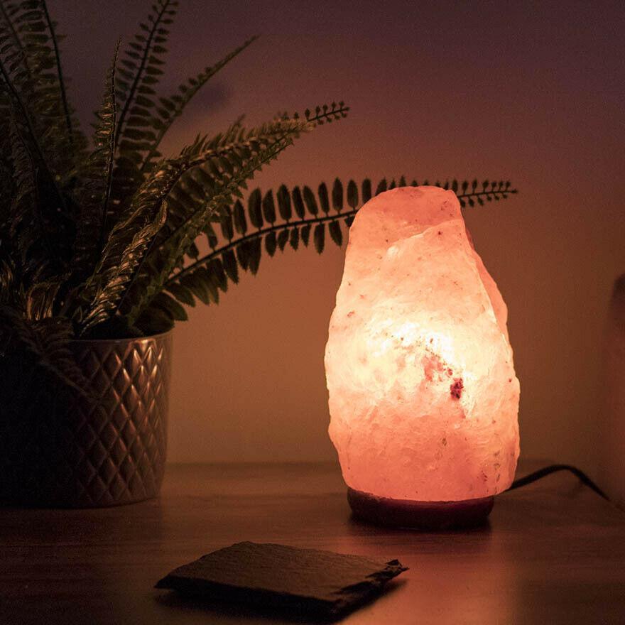 Salt Lamps 2-3kg, Natural Crystal Rock With All Fittings