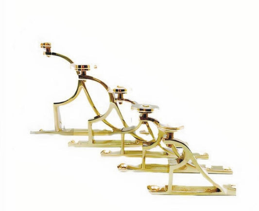 Brass End Brackets Polished Only