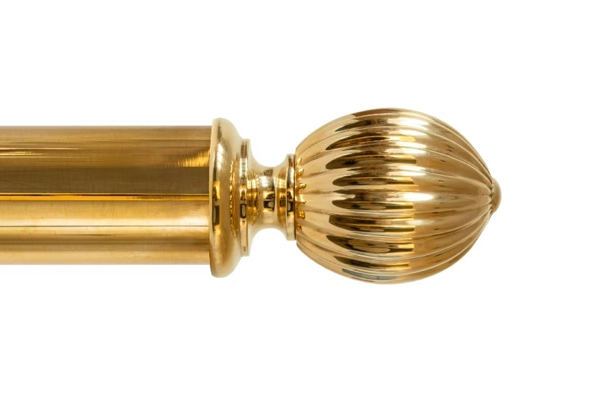 “1998” Pumpkin Brass Finials, Strong And Durable Pumpkin Finials