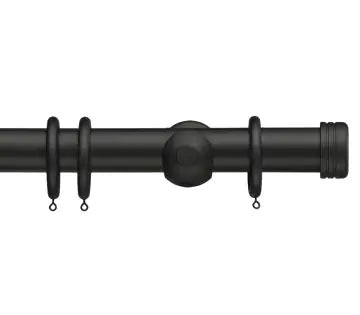 50mm Wooden Curtain Pole set