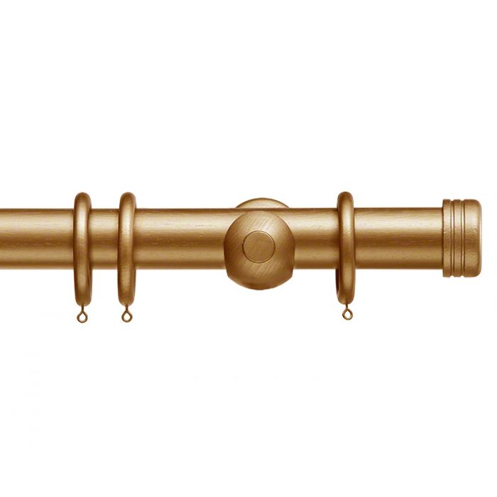 50mm Wooden Curtain Pole set