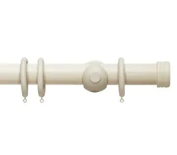 50mm Wooden Curtain Pole set