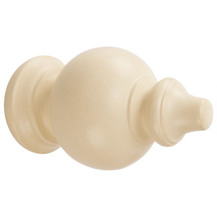 50mm Oriental Wooden Curtain Pole set