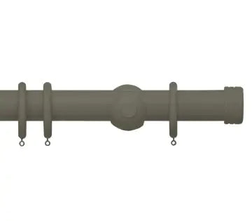 50mm Wooden Curtain Pole set