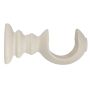 50mm Beehive Wooden Curtain Pole set