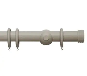 50mm Wooden Curtain Pole set